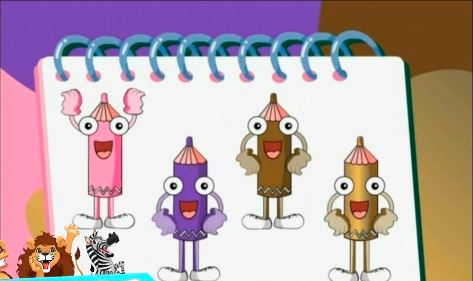 Bé Học Màu Sắc Tiếng Anh - Colors